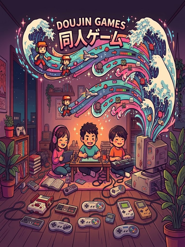 A ascensão dos “Doujin Games”: 5 jogos indies japoneses leves que mudaram a indústria sem você perceber