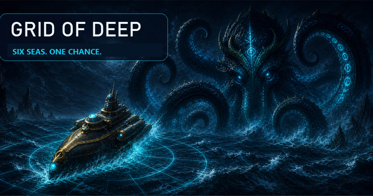 GRID OF DEEP inaugura o PixelSignal Indies com estratégia naval roguelike