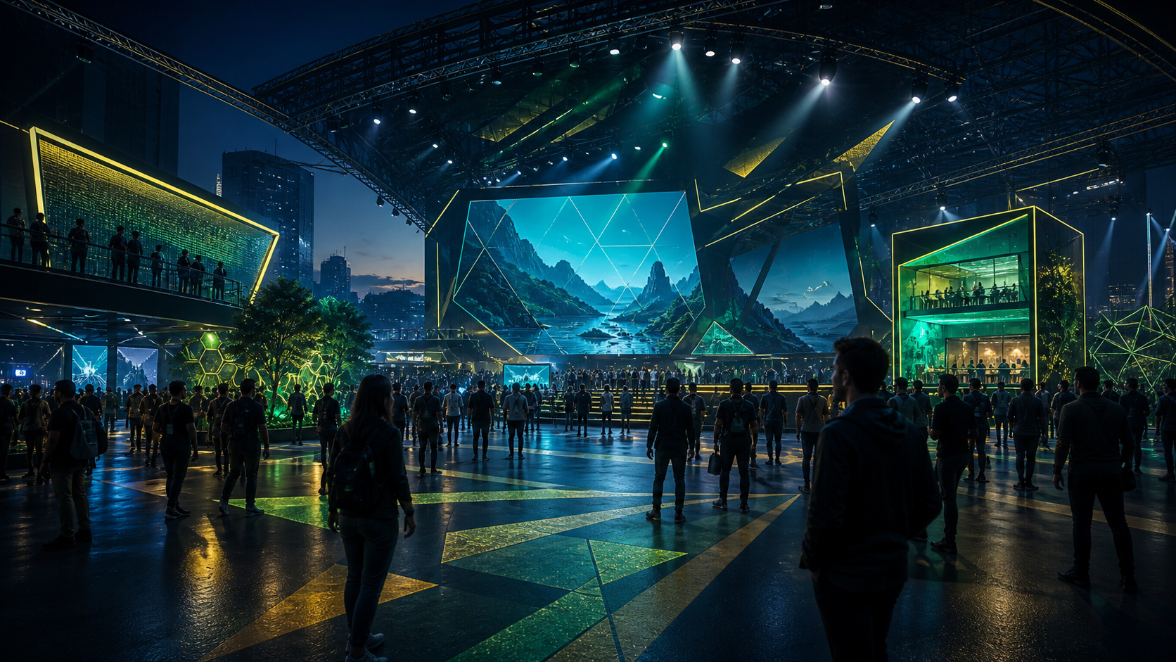 Arte editorial do PixelSignal sobre a presença brasileira na Gamescom 2026